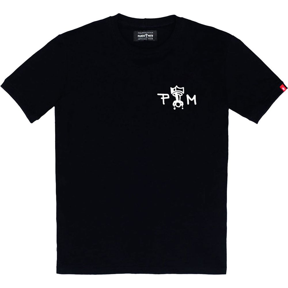 Pando Moto Mike Moto Wing T-Shirt Black (Image 2) - ThrottleChimp