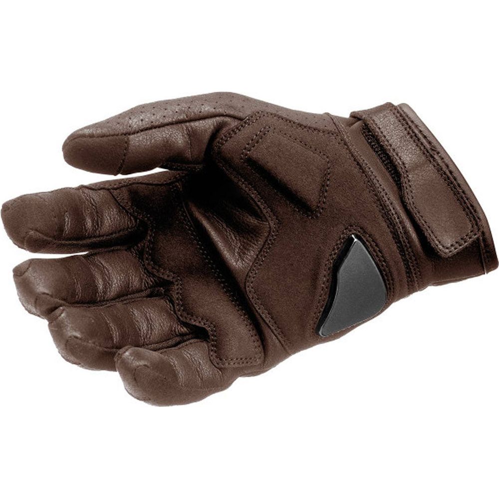 Pando Moto Onyx Summer Leather Gloves Brown (Image 2) - ThrottleChimp