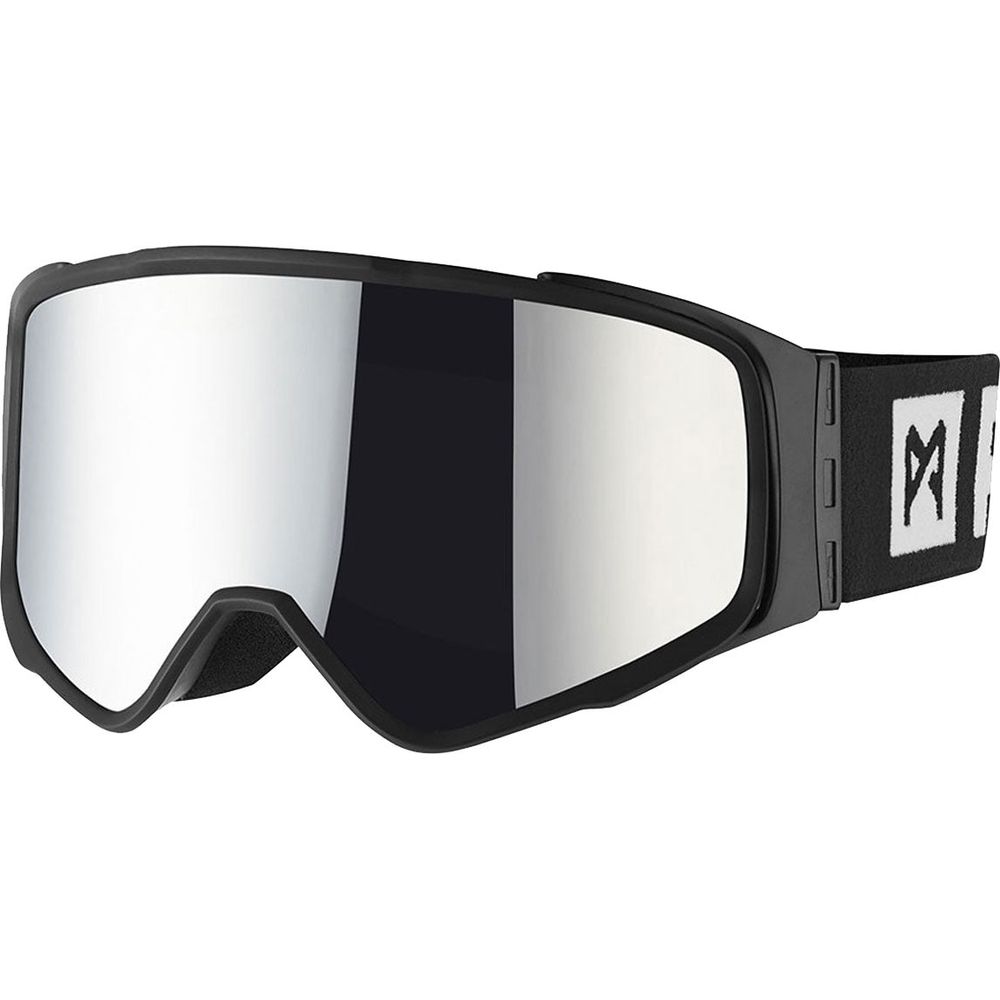 Pando Moto Goggles Silver Mirror / Clear - ThrottleChimp