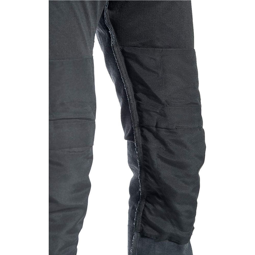 Pando Moto Robby Cor 01 Slim Fit Denim Jeans Black (Image 5) - ThrottleChimp