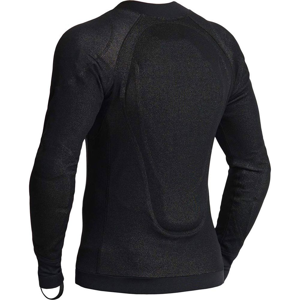 Pando Moto Shell UH 01 Protective Long Sleeves Base Layer Shirt Black (Image 2) - ThrottleChimp