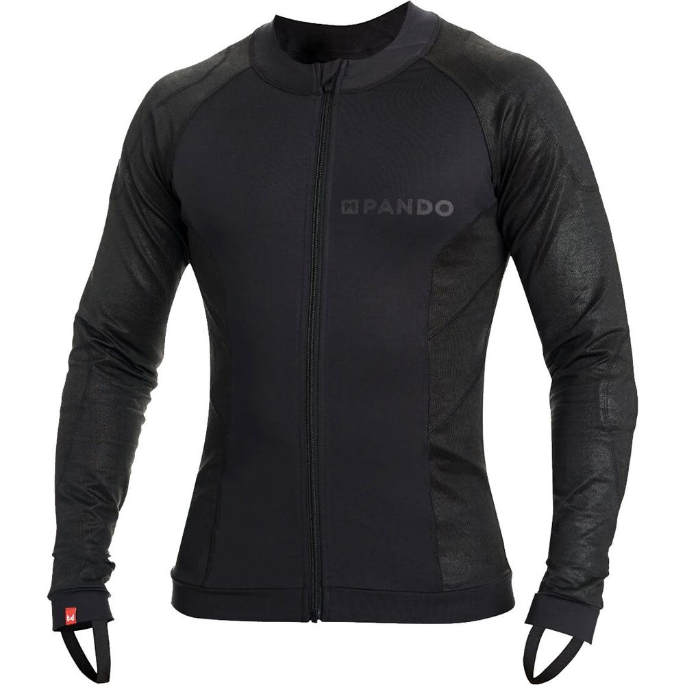 Pando Moto Shell UH 03 Uni AA Protective Base Layer Shirt Black - ThrottleChimp