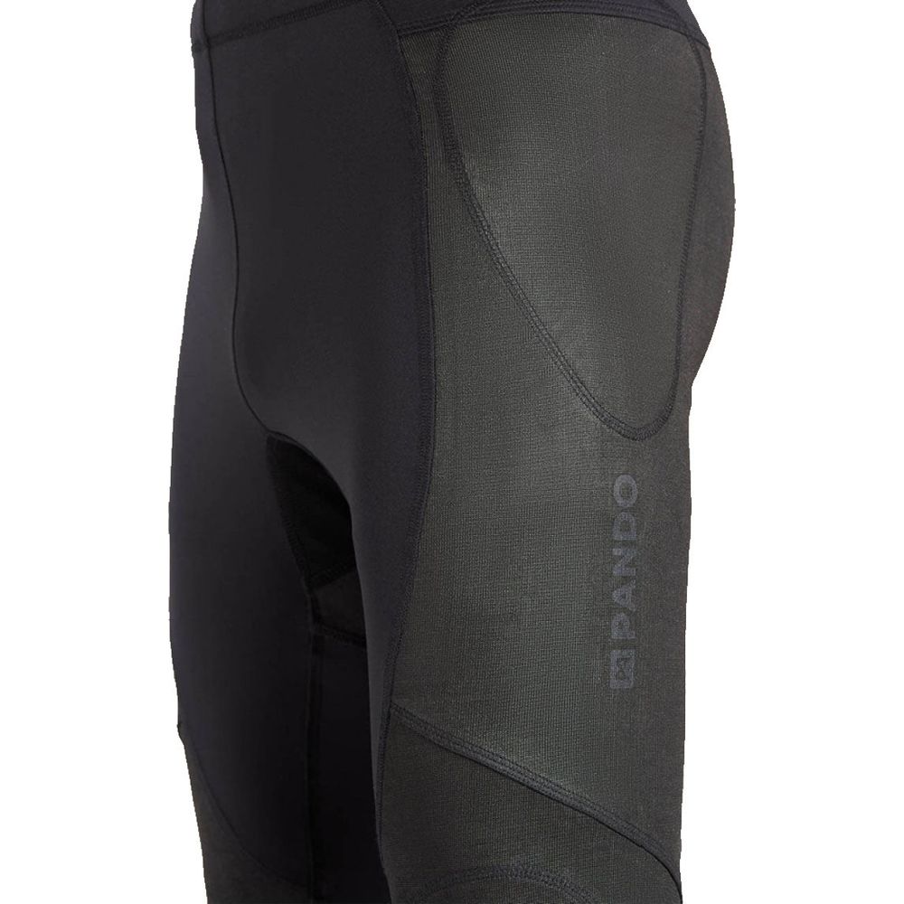 Pando Moto Skin UH 03 Uni AA Protective Base Layer Leggings Black (Image 4) - ThrottleChimp