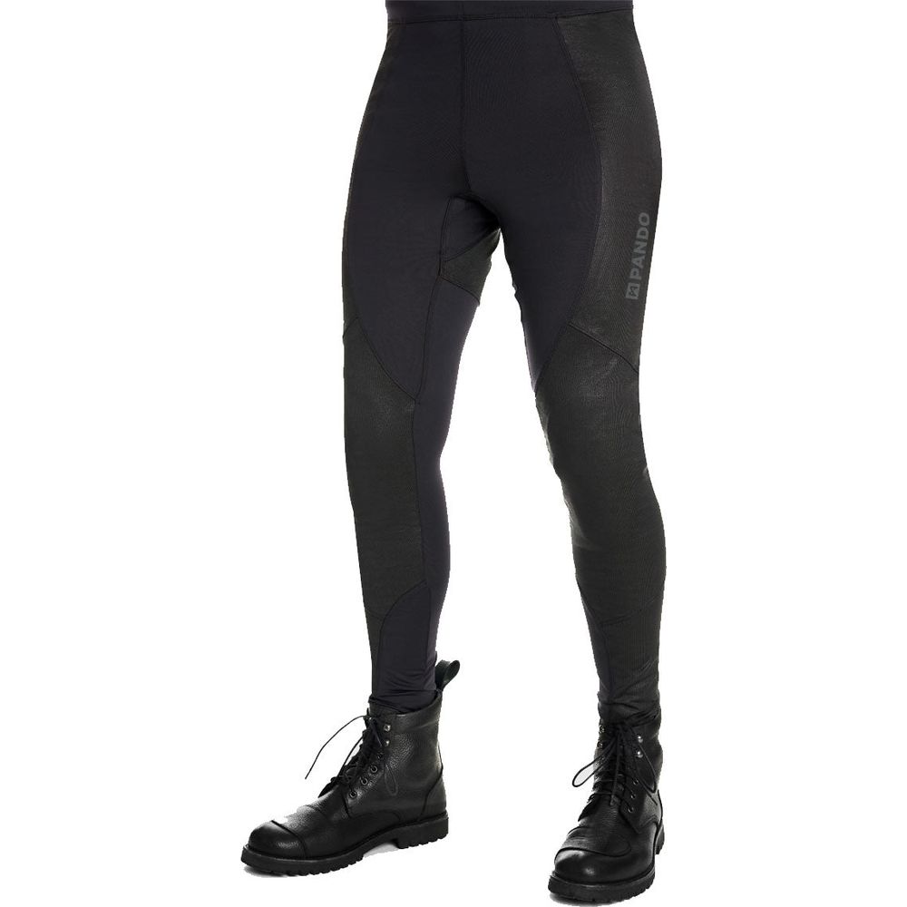 Pando Moto Skin UH AAA Protective Base Layer Leggings Black (Image 2) - ThrottleChimp