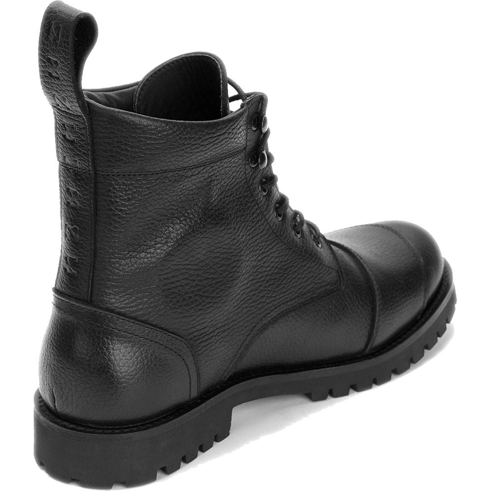 Pando Moto Tabi Short Boots Black (Image 4) - ThrottleChimp