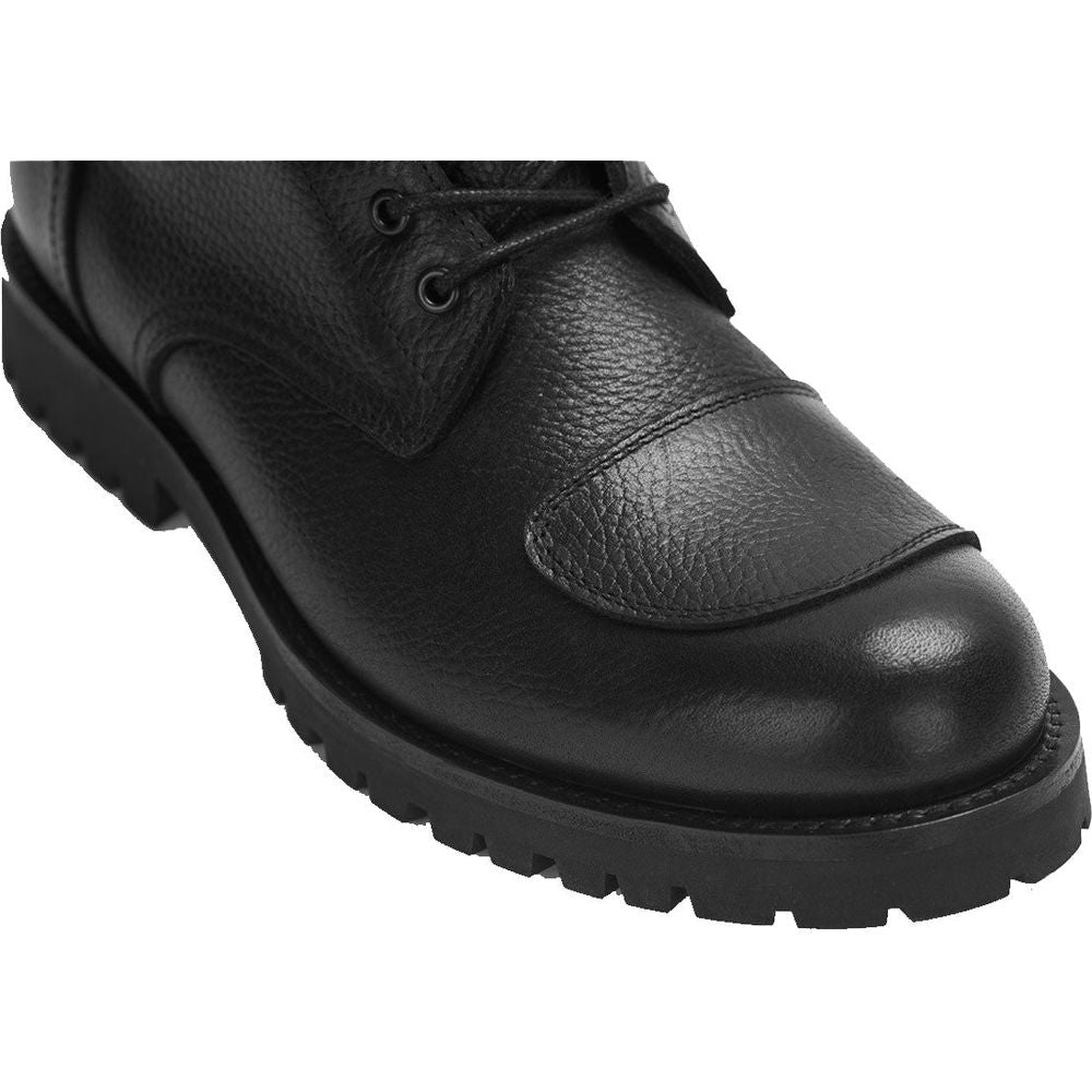 Pando Moto Tabi Short Boots Black (Image 6) - ThrottleChimp