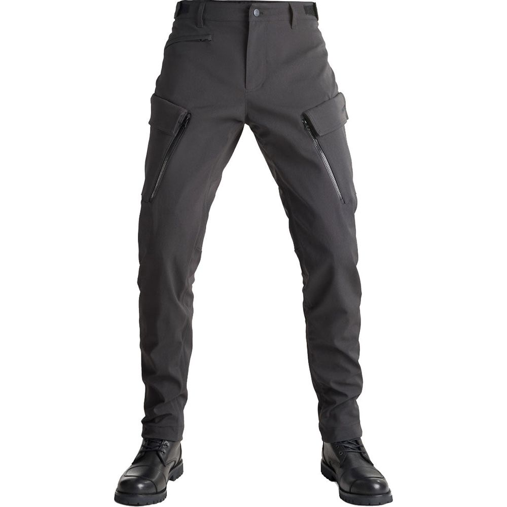 Pando Moto Triton Waterproof Slim Fit Textile Trouser Black - ThrottleChimp