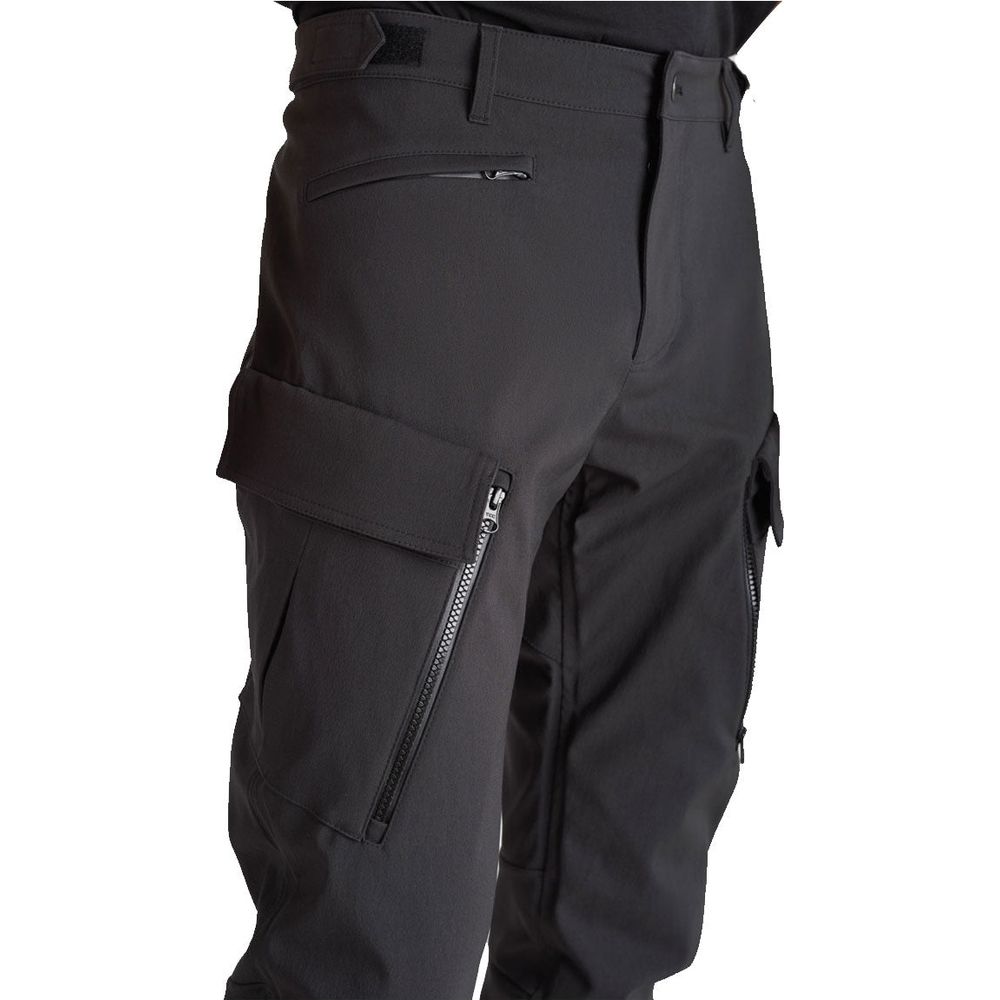 Pando Moto Triton Waterproof Slim Fit Textile Trouser Black (Image 2) - ThrottleChimp