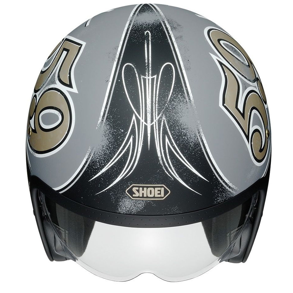 Shoei J.O Gratte-Ciel TC10 Open Face Helmet Slate FREE 1 YEAR Returns, FREE UK Delivery | ThrottleChimp