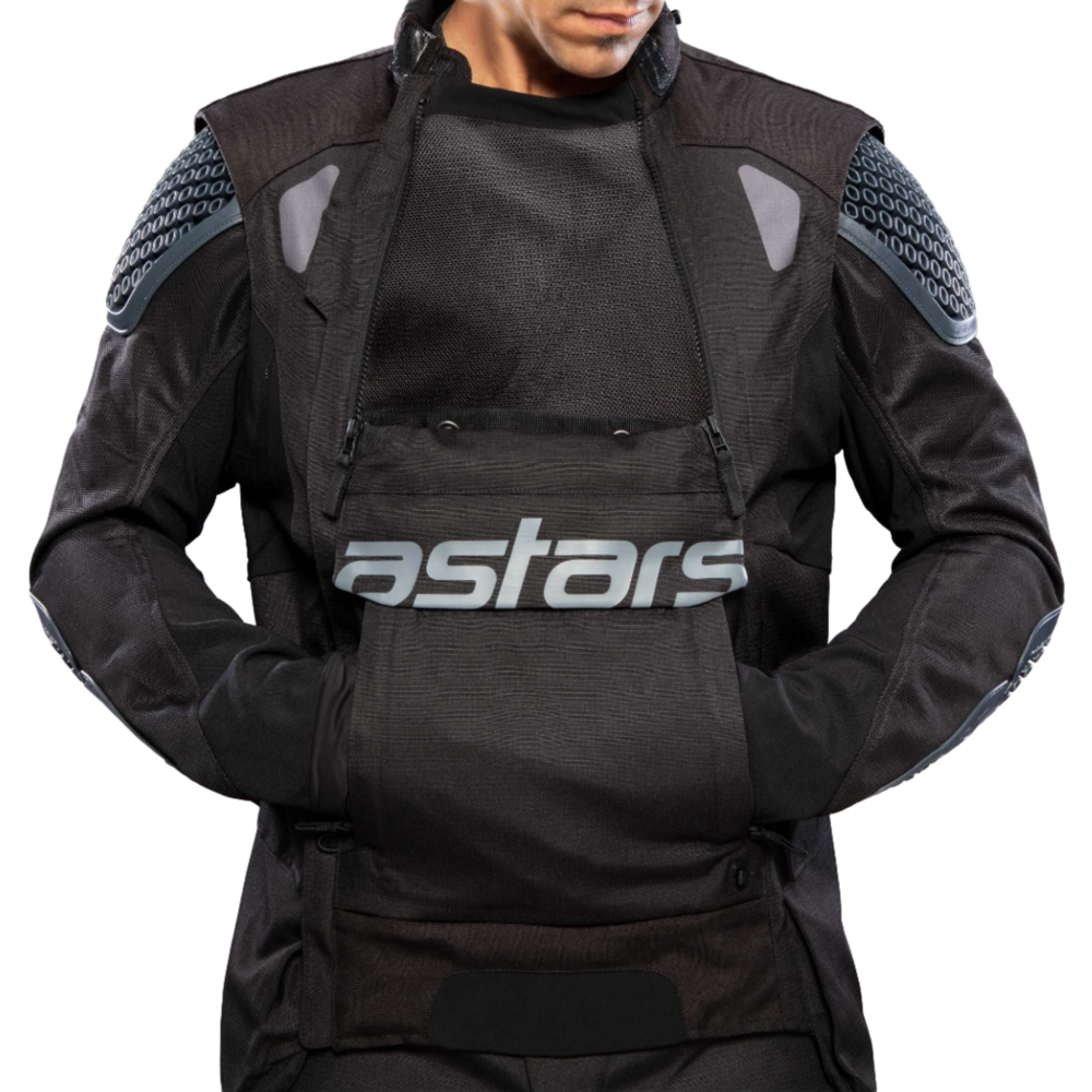 Alpinestars Halo Drystar Jacket Black / Black (Image 6) - ThrottleChimp