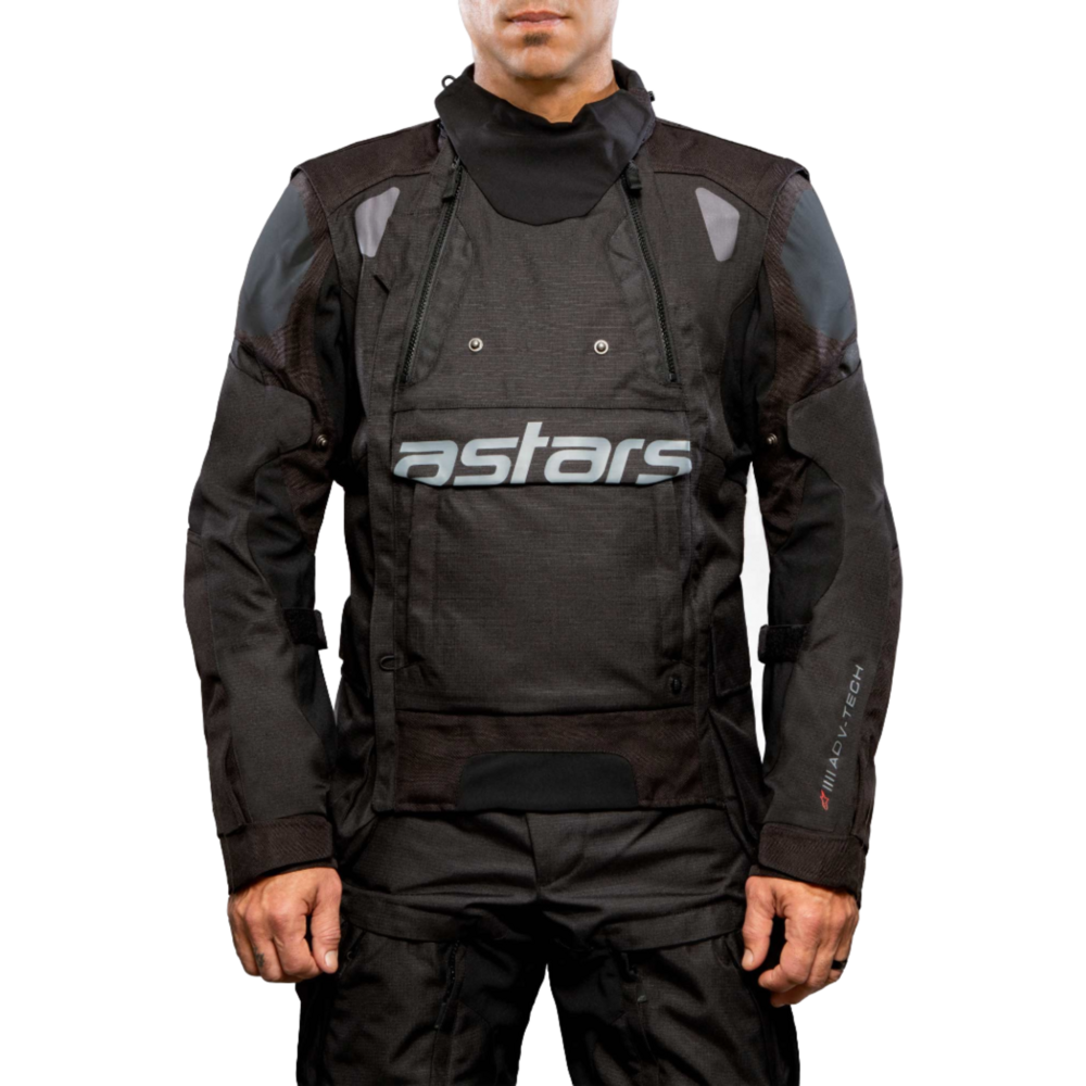 Alpinestars Halo Drystar Jacket Black / Black (Image 7) - ThrottleChimp