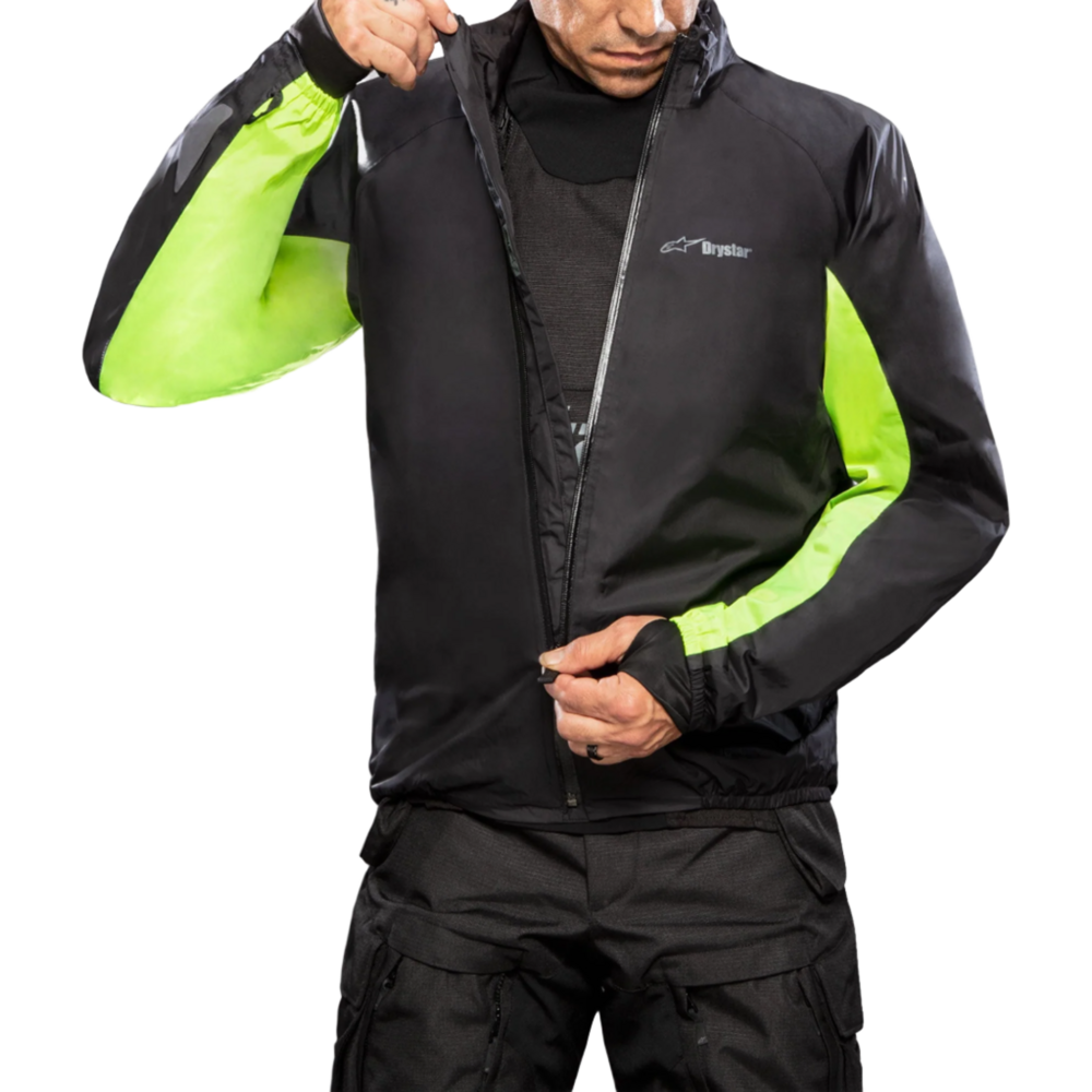 Alpinestars Halo Drystar Jacket Black / Black (Image 11) - ThrottleChimp