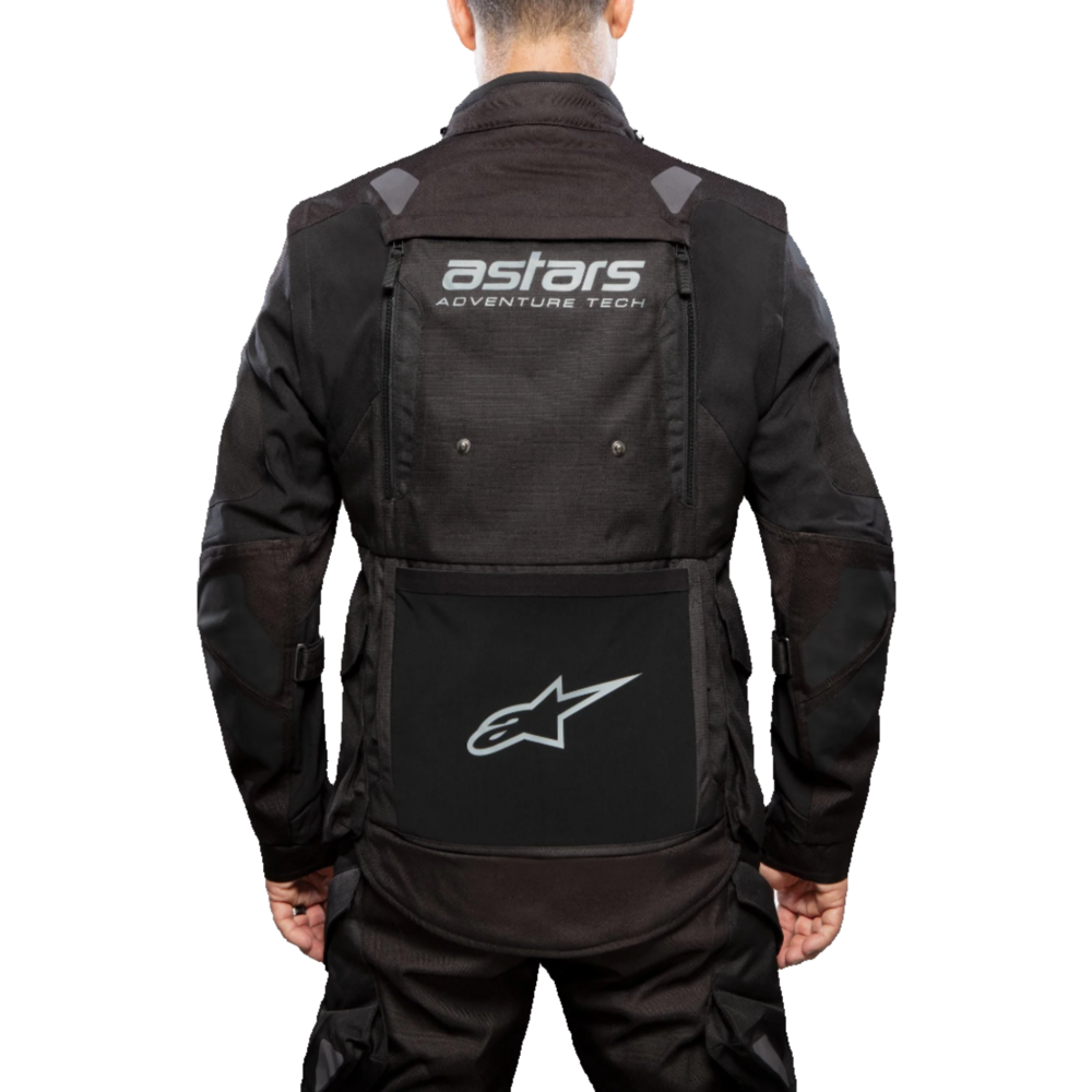 Alpinestars Halo Drystar Jacket Black / Black (Image 8) - ThrottleChimp