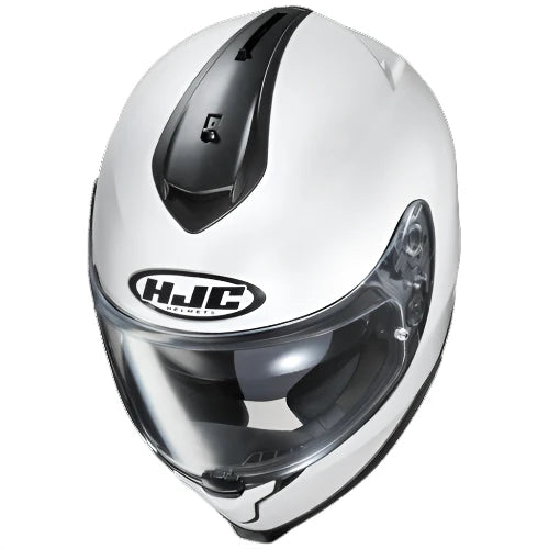 HJC C70N Full Face Helmet Pearl White (Image 2) - ThrottleChimp