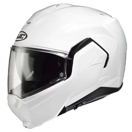 HJC I100 Flip-Up Helmet White FREE 1 YEAR Returns, FREE UK Delivery | ThrottleChimp