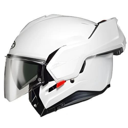 HJC I100 Flip-Up Helmet White (Image 9) - ThrottleChimp