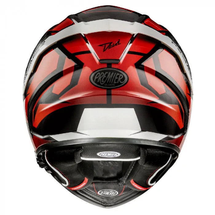 Premier Devil JC 92 Full Face Helmet Black / Red (Image 4) - ThrottleChimp