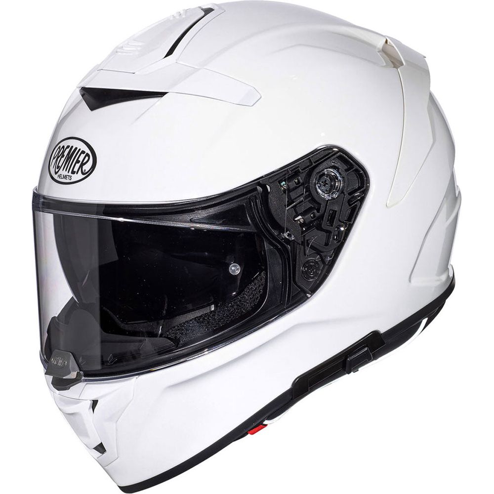 Premier Devil U8 Full Face Helmet White - ThrottleChimp