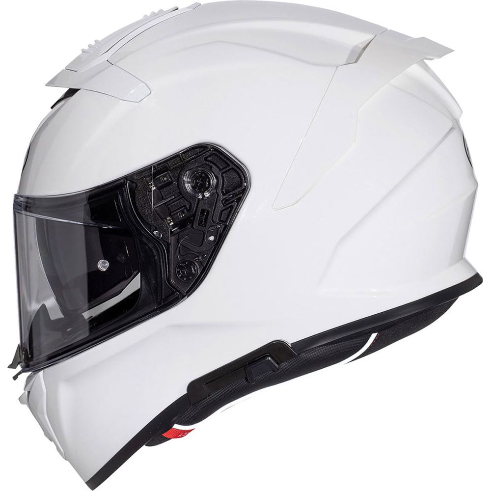 Premier Devil U8 Full Face Helmet White (Image 2) - ThrottleChimp