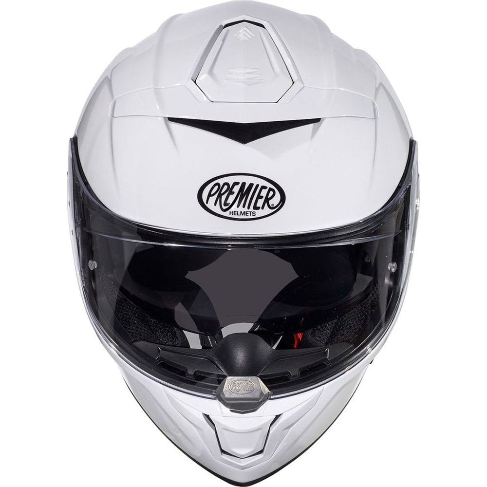 Premier Devil U8 Full Face Helmet White (Image 4) - ThrottleChimp