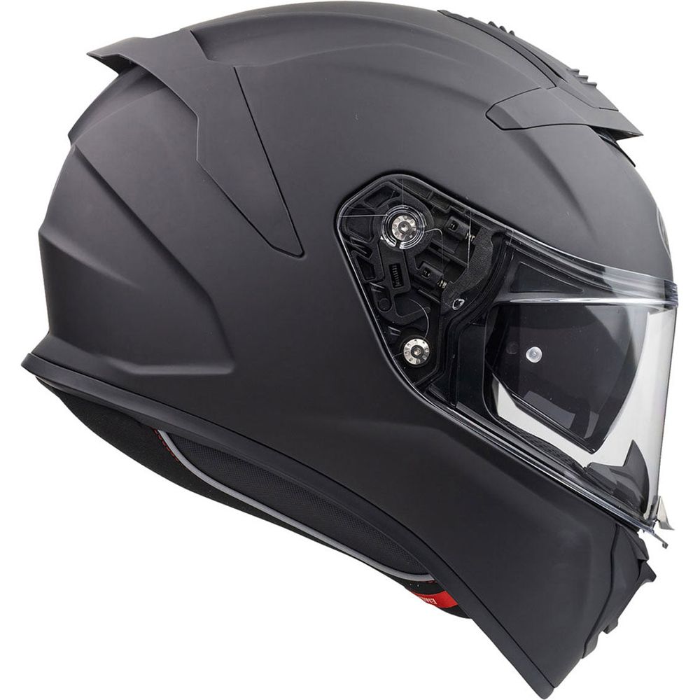 Premier Devil U9 Full Face Helmet Matt Black (Image 3) - ThrottleChimp