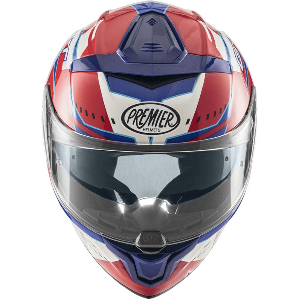 Premier Devil EV 13 Full Face Helmet Blue / Red / White (Image 2) - ThrottleChimp