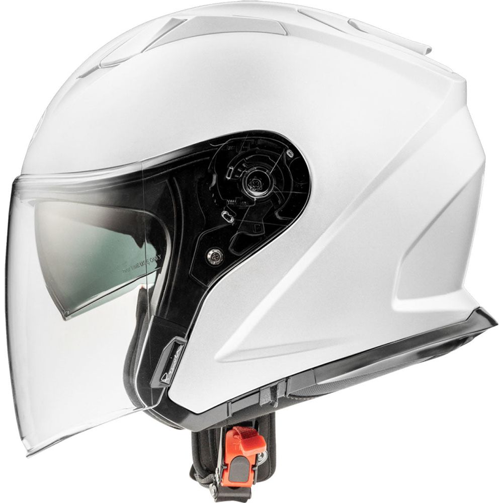 Premier Dokker U8 Open Face Helmet White (Image 2) - ThrottleChimp