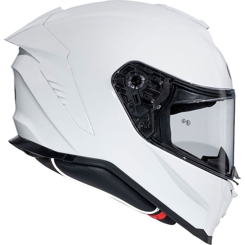 Premier Hyper U8 Full Face Helmet White (Image 3) - ThrottleChimp