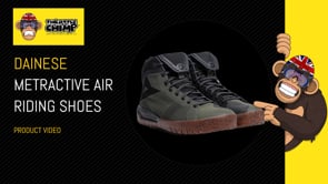 Dainese Metractive Air Riding Shoes Grape Leaf Green / Black (Video 13) - ThrottleChimp