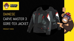 Dainese Carve Master 3 Touring Gore-Tex Jacket Black / Ebony / Lava Red FREE 1 YEAR Returns, FREE UK Delivery | ThrottleChimp