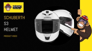 Schuberth S3 Full Face Helmet Concrete Grey (Video 7) - ThrottleChimp