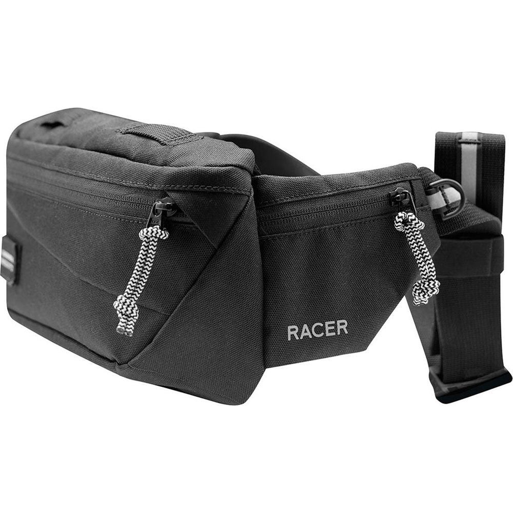 Racer (France) Bridge Hip Bag Black - 2 Litres (Image 2) - ThrottleChimp