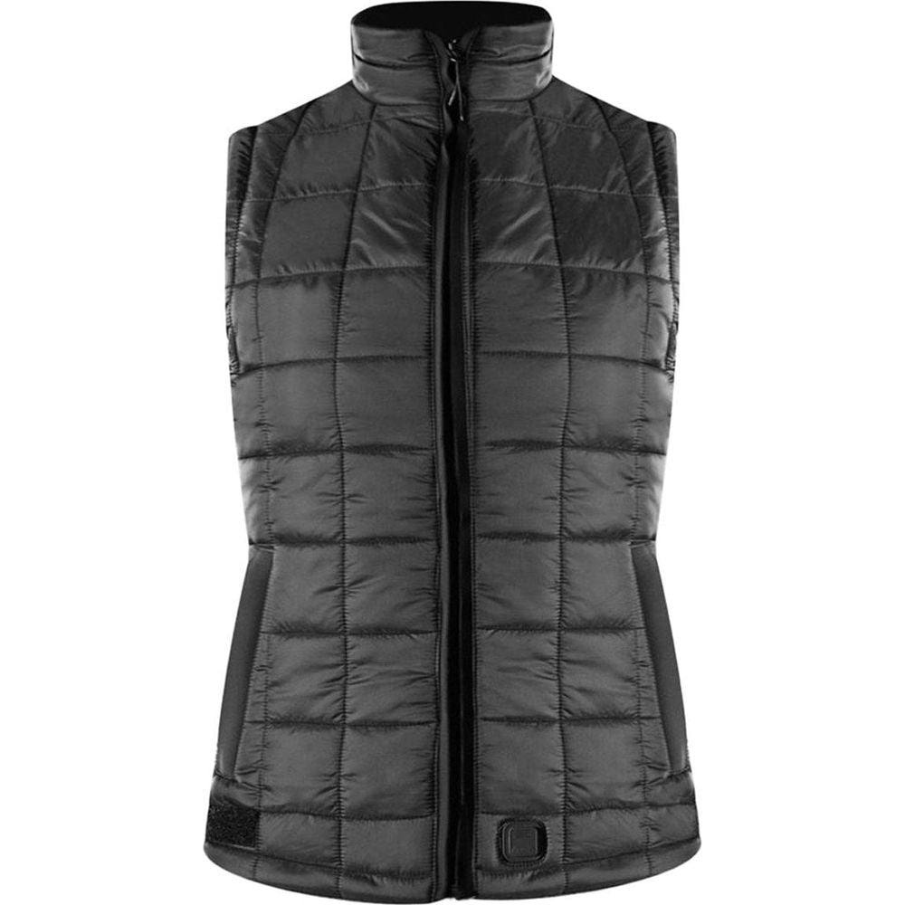 Racer (France) District Ladies Heated Gilet Black - ThrottleChimp