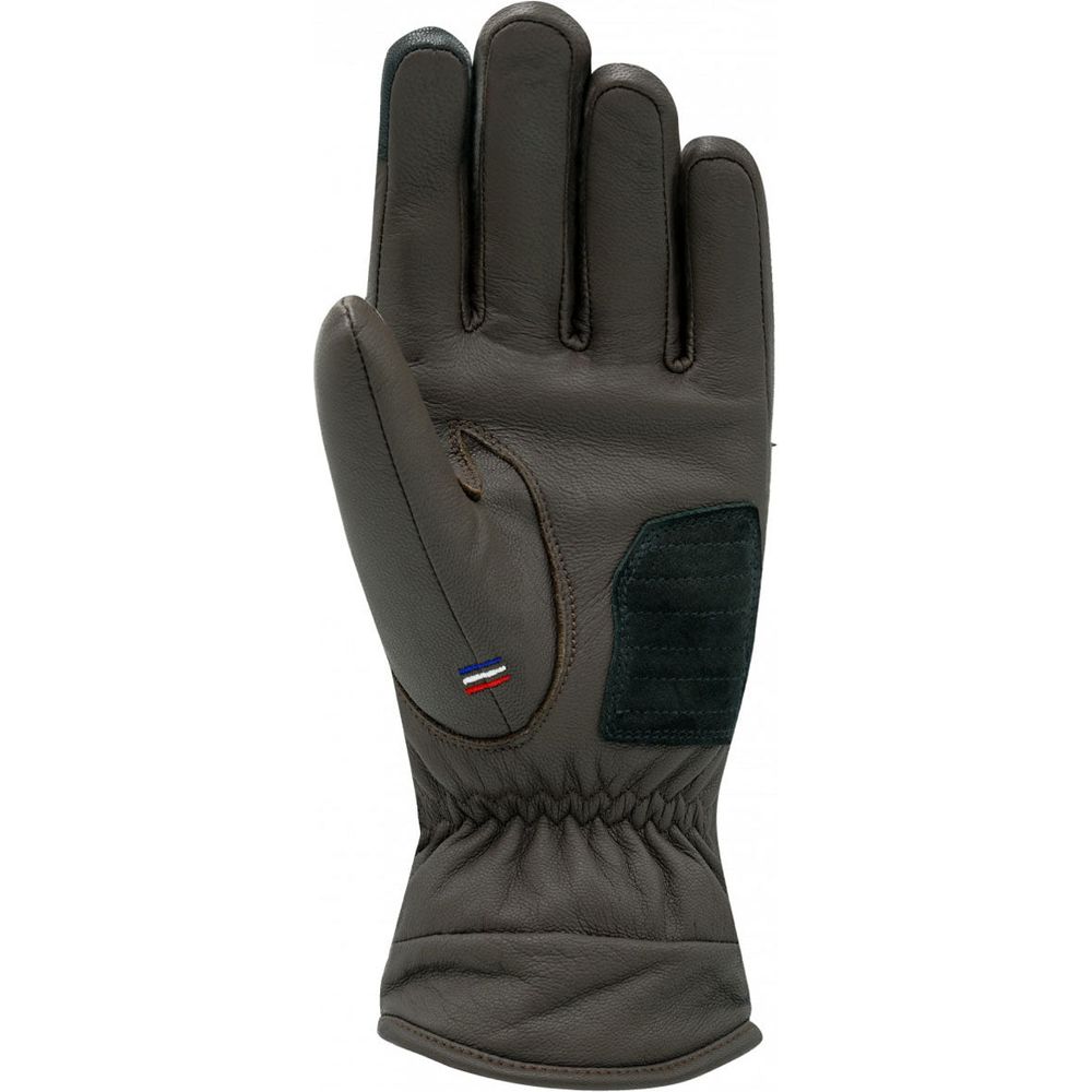 Racer (France) Flynn 3 Winter Leather Gloves Brown (Image 3) - ThrottleChimp