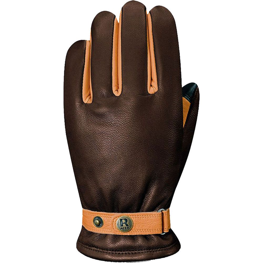 Racer (France) Legacy Leather Gloves Brown / Tan - ThrottleChimp