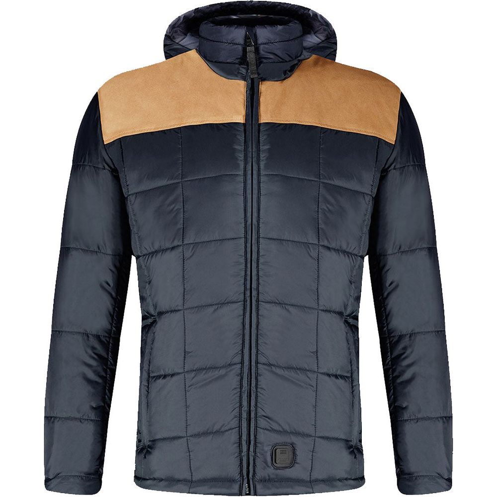 Racer (France) Northstar Textile Heated Jacket Navy / Camel - ThrottleChimp