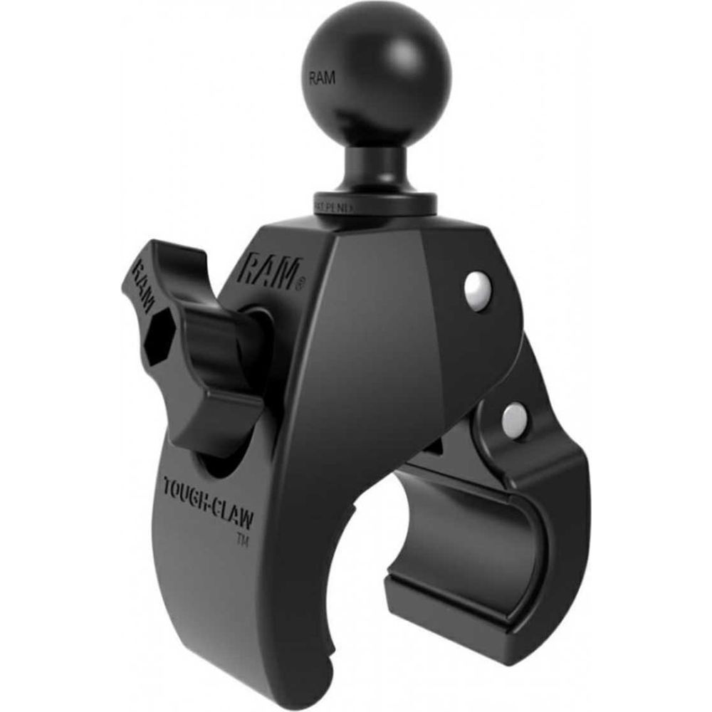 RAM Mounts Tough-Claw With 1" Rubber Ball - ThrottleChimp