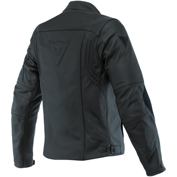 Dainese Razon 2 Leather Jacket Black (Image 2) - ThrottleChimp