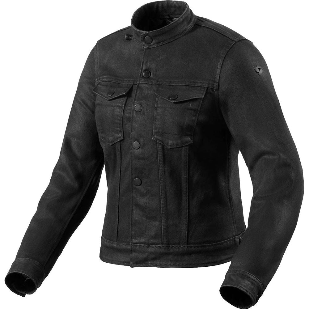 Rev'it! Trucker Ladies Denim Jacket Black