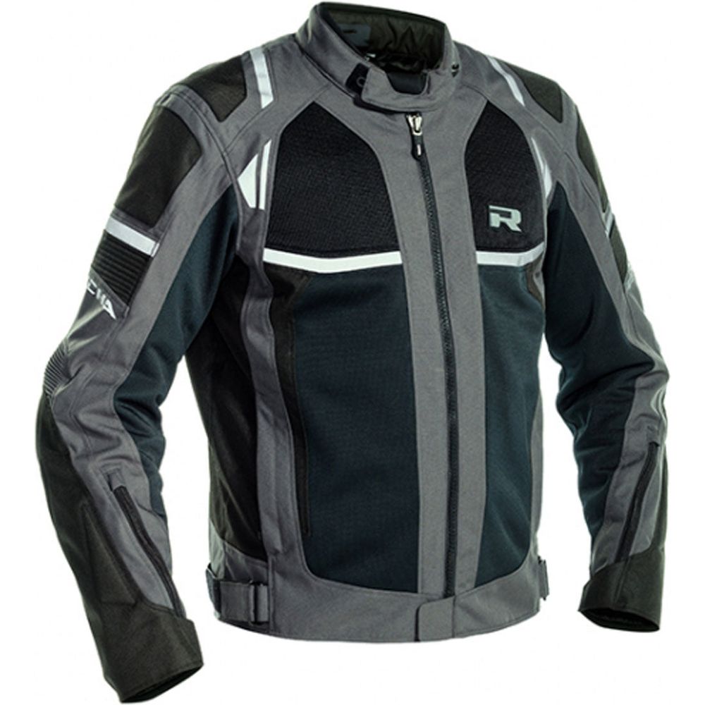 Richa Airstorm Waterproof Textile Jacket Titanium - ThrottleChimp