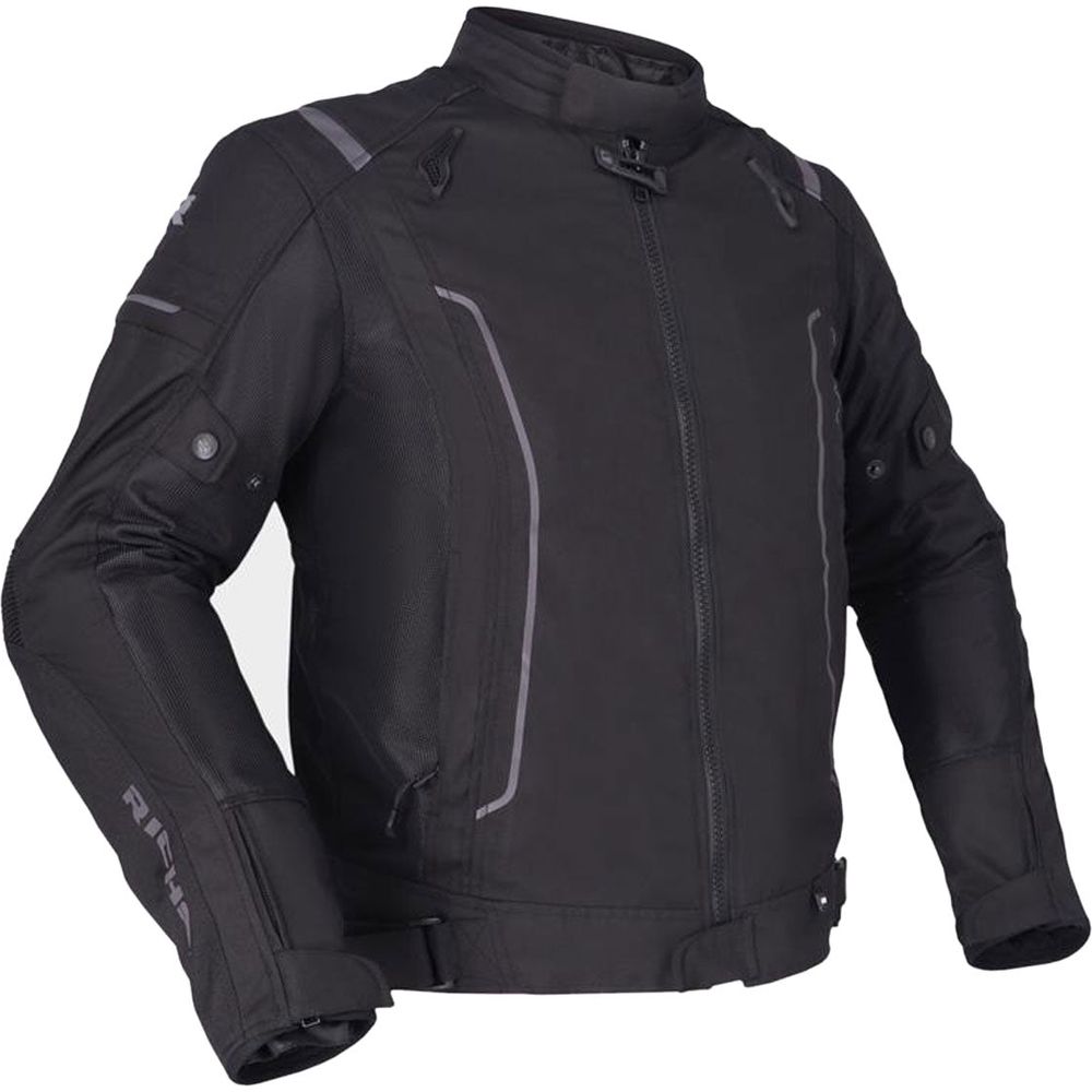 Richa Airstream 3 Touring Textile Jacket Black FREE 1 YEAR Returns, FREE UK Delivery | ThrottleChimp