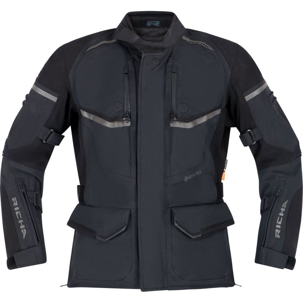 Richa Atlantic 2 Ladies Touring Gore-Tex Jacket Black - ThrottleChimp