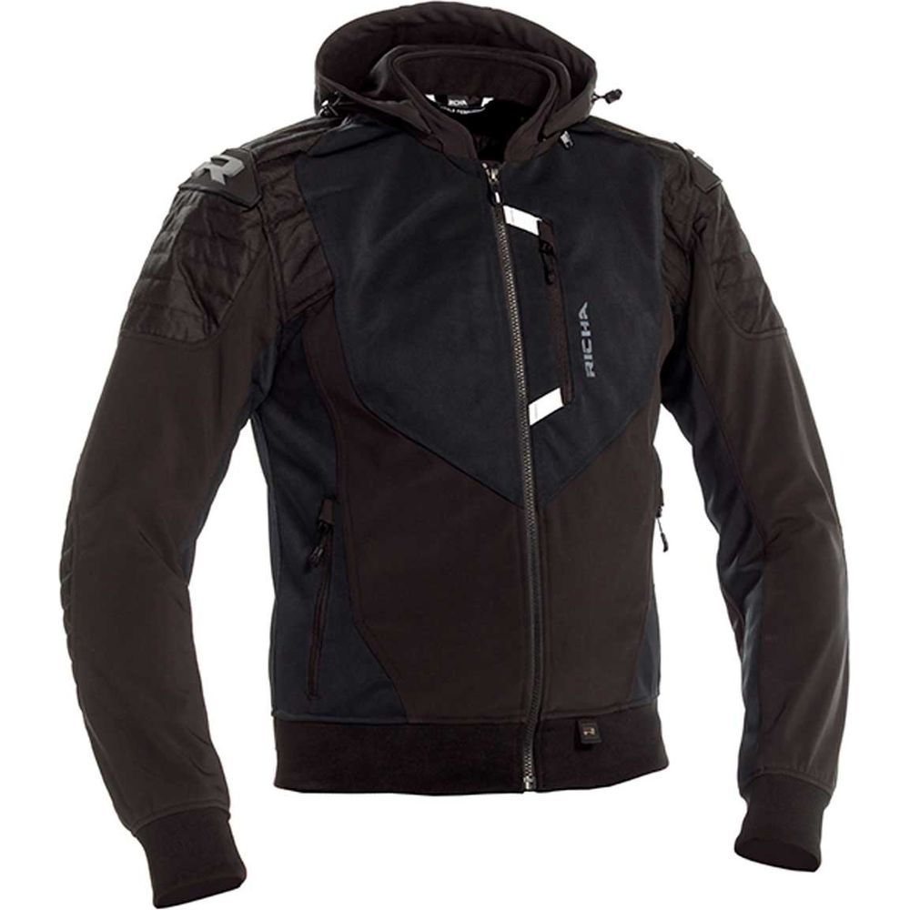 Richa Atomic Air Textile Jacket Black - ThrottleChimp