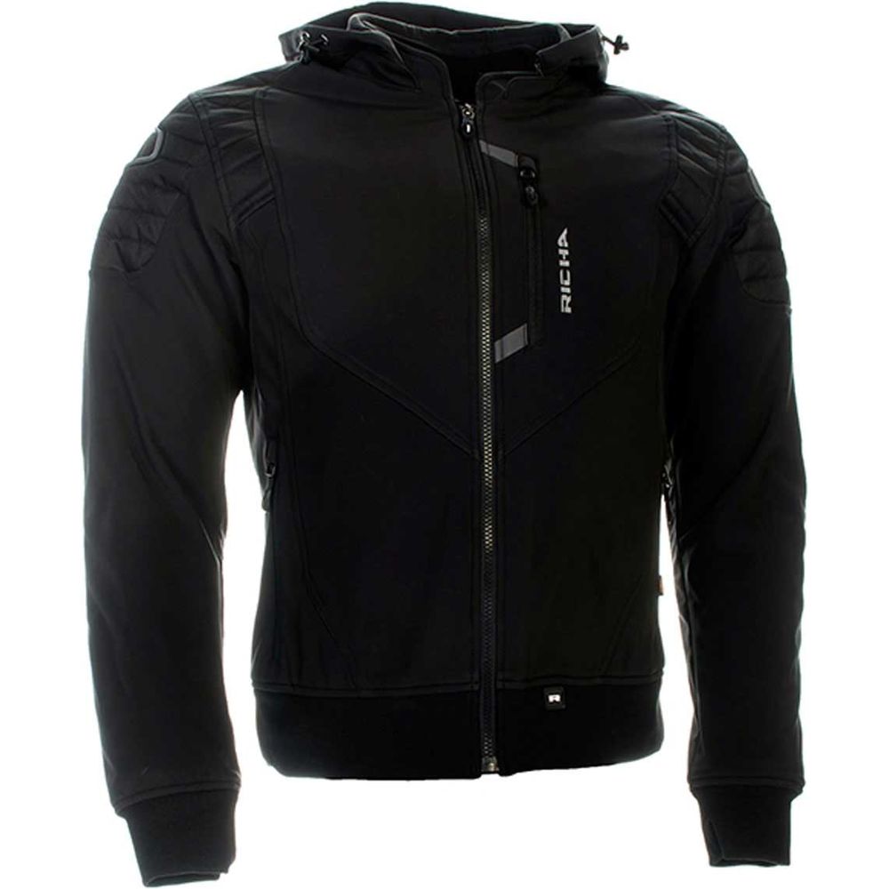 Richa Atomic Textile Jacket Black FREE 1 YEAR Returns, FREE UK Delivery | ThrottleChimp