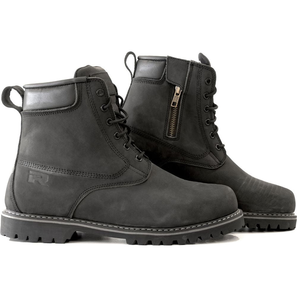 Richa Calgary Boots Black FREE 1 YEAR Returns, FREE UK Delivery | ThrottleChimp