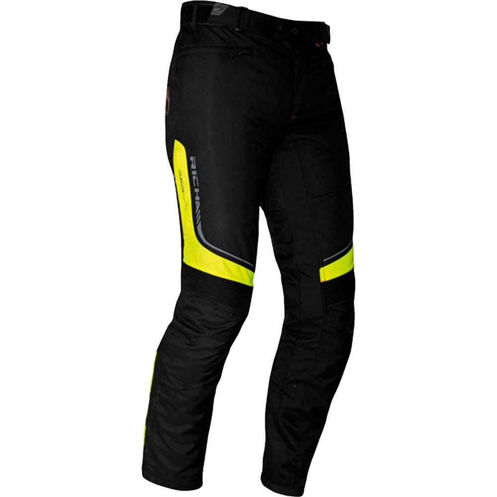 Richa Colorado Textile Trouser Black / Fluo Yellow - ThrottleChimp