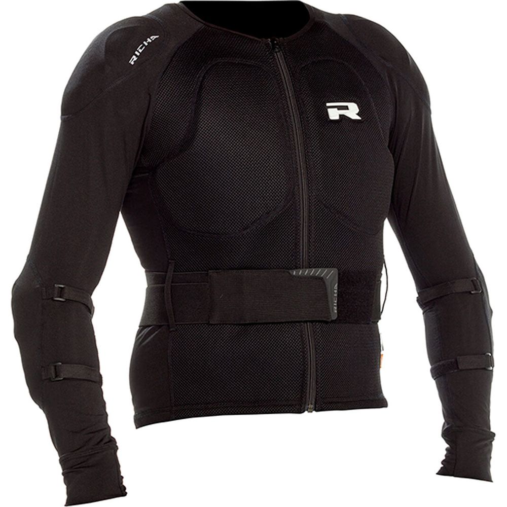 Richa Force D3O Textile Jacket Black - ThrottleChimp