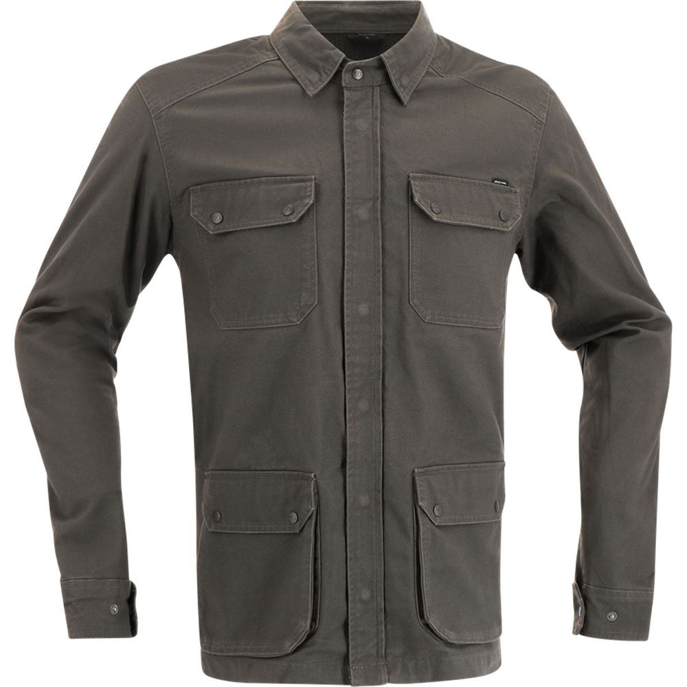 Richa London Protective Overshirt Olive Green - ThrottleChimp