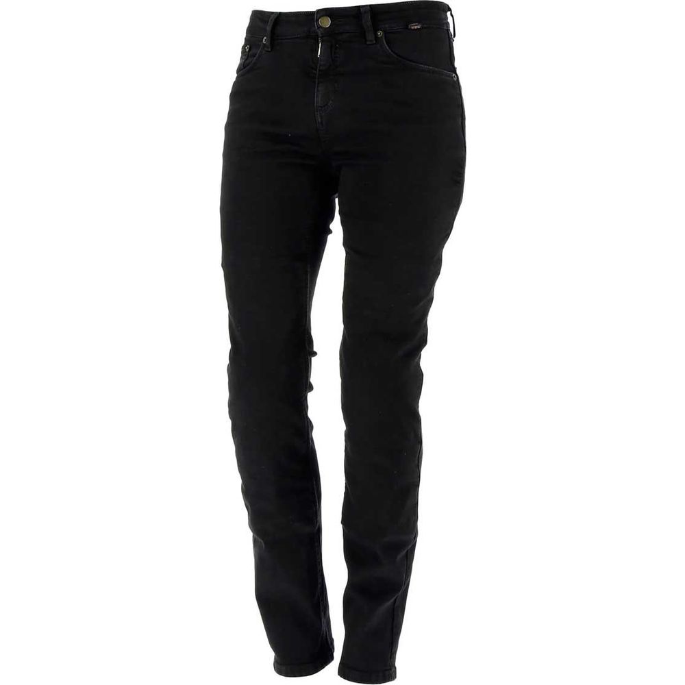 Richa Nora Ladies Riding Denim Jeans Black FREE 1 YEAR Returns, FREE UK Delivery | ThrottleChimp