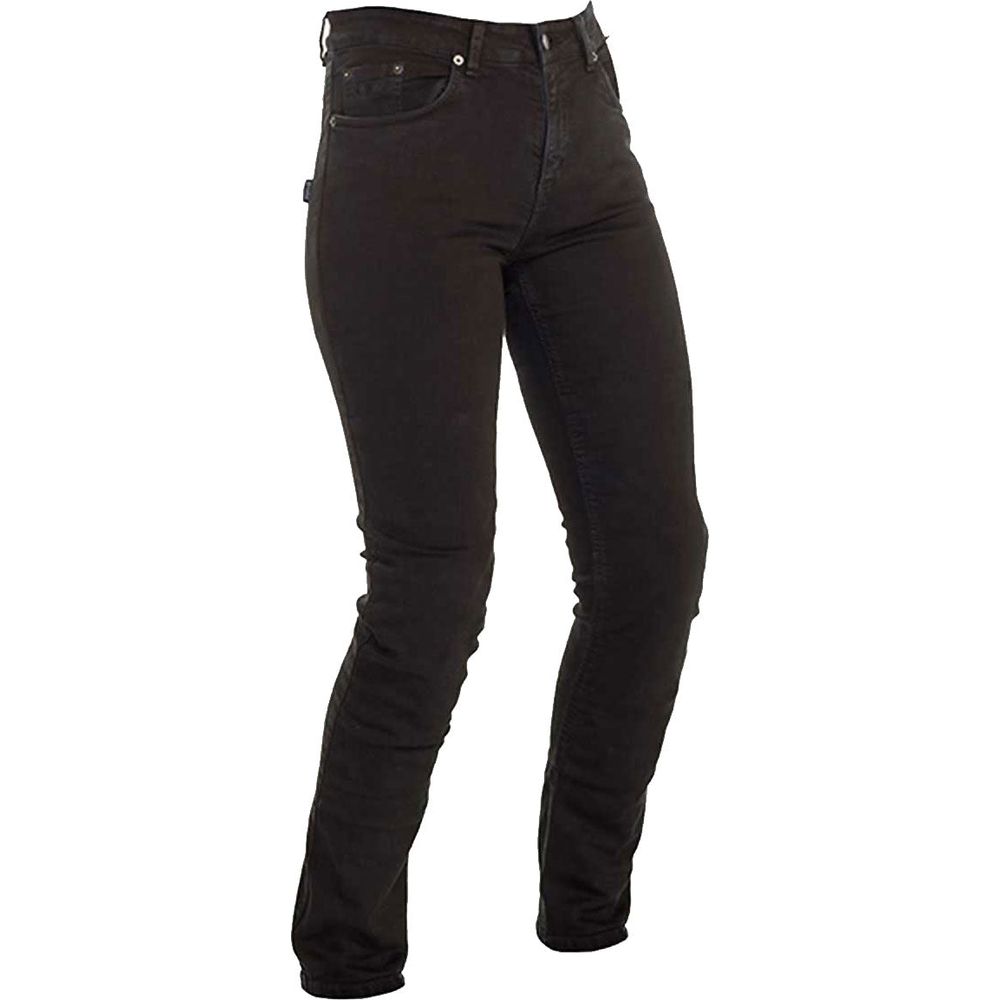 Richa Nora Ladies Slim Fit Riding Denim Jeans Black FREE 1 YEAR Returns, FREE UK Delivery | ThrottleChimp